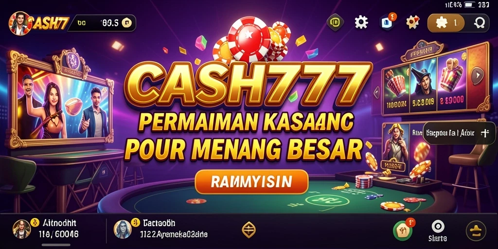 Tampilan gameplay slot di CASH777 yang memukau dan menantang.