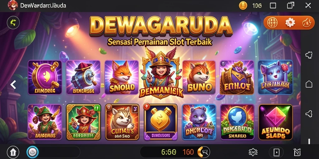 Tampilan menarik dari gameplay DEWAGARUDA yang mengasyikkan.