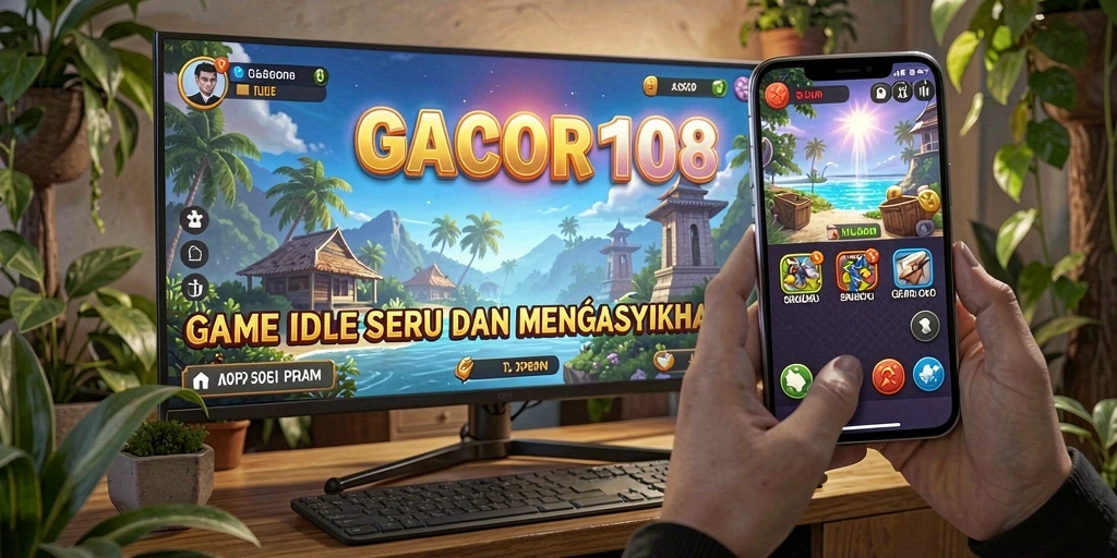 Tampilan gameplay GACOR108 yang menarik dan penuh warna.