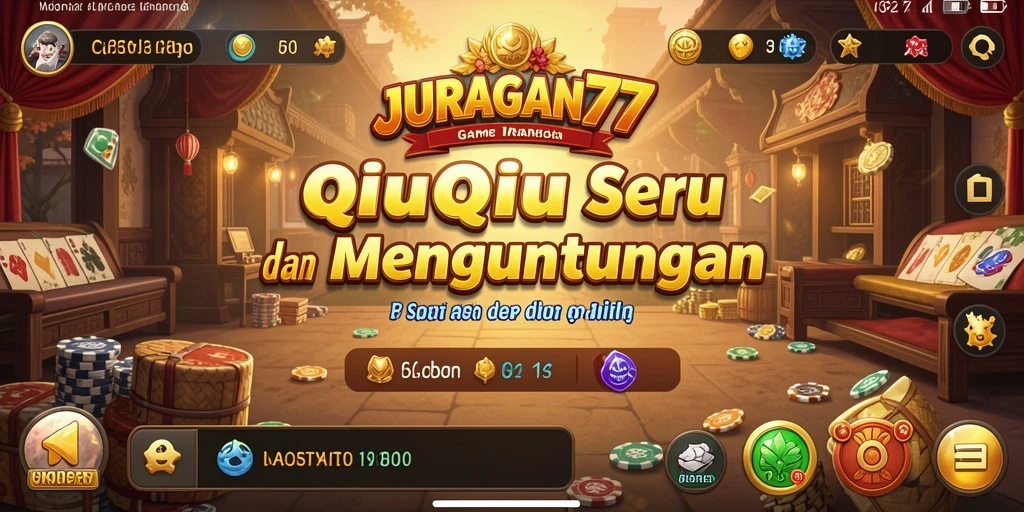 Screenshot gameplay QiuQiu yang seru dan menantang.