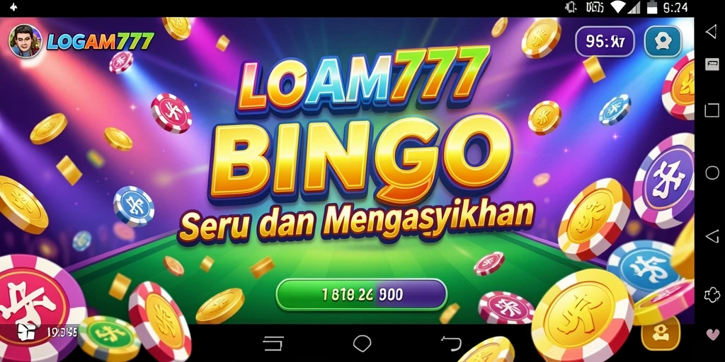 Tampilan gameplay seru LOGAM777 yang mengasyikkan dalam permainan Bingo.