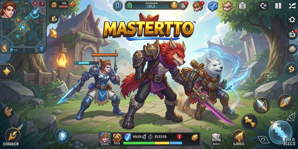 Tampilan gameplay MASTERTOTO yang menegangkan dan mengasyikkan.