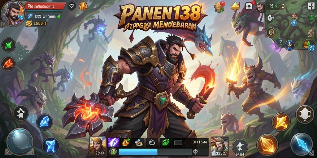 Tampilan gameplay <strong>PANEN138</strong> yang mendebarkan dan penuh aksi.
