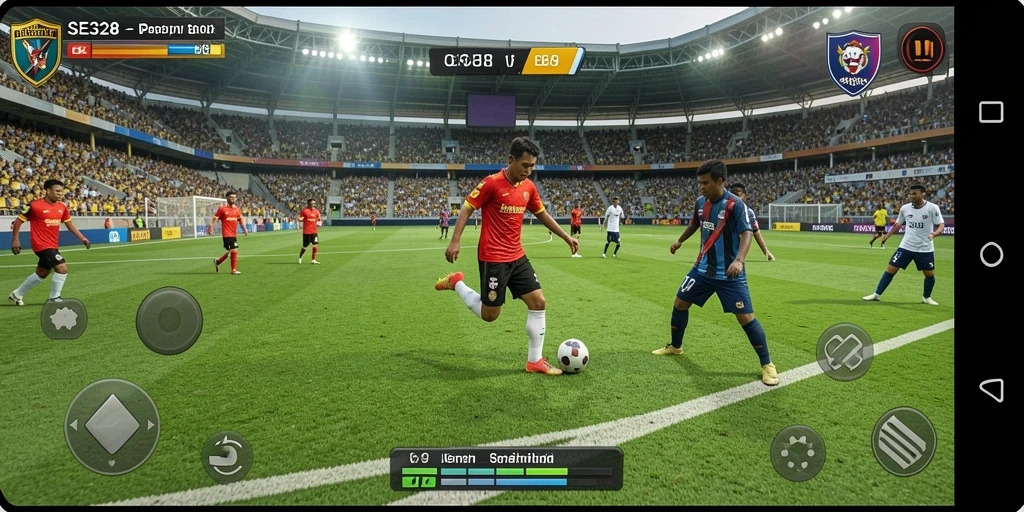 Tampilan menarik dari gameplay SE328 yang seru dan kompetitif.