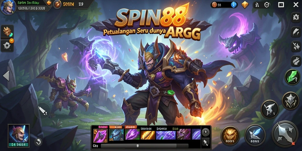 Tampilan gameplay seru SPIN88 dalam dunia ARPG.