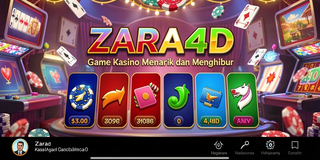 Tampilan gameplay ZARA4D yang memukau dan mendebarkan.